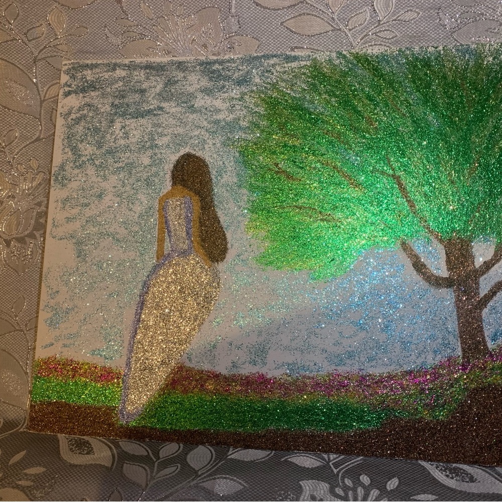 Glitter art